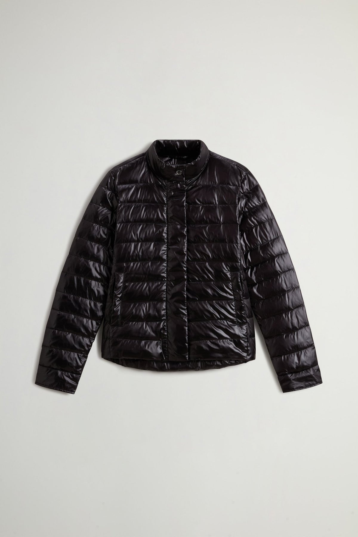 Lightweight Down Jacket in Liquid Nylon - woolrich-us - Outerwear
