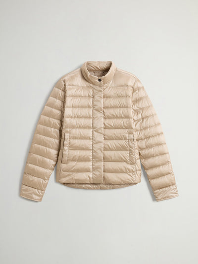 Lightweight Down Jacket in Liquid Nylon - woolrich-us - Outerwear