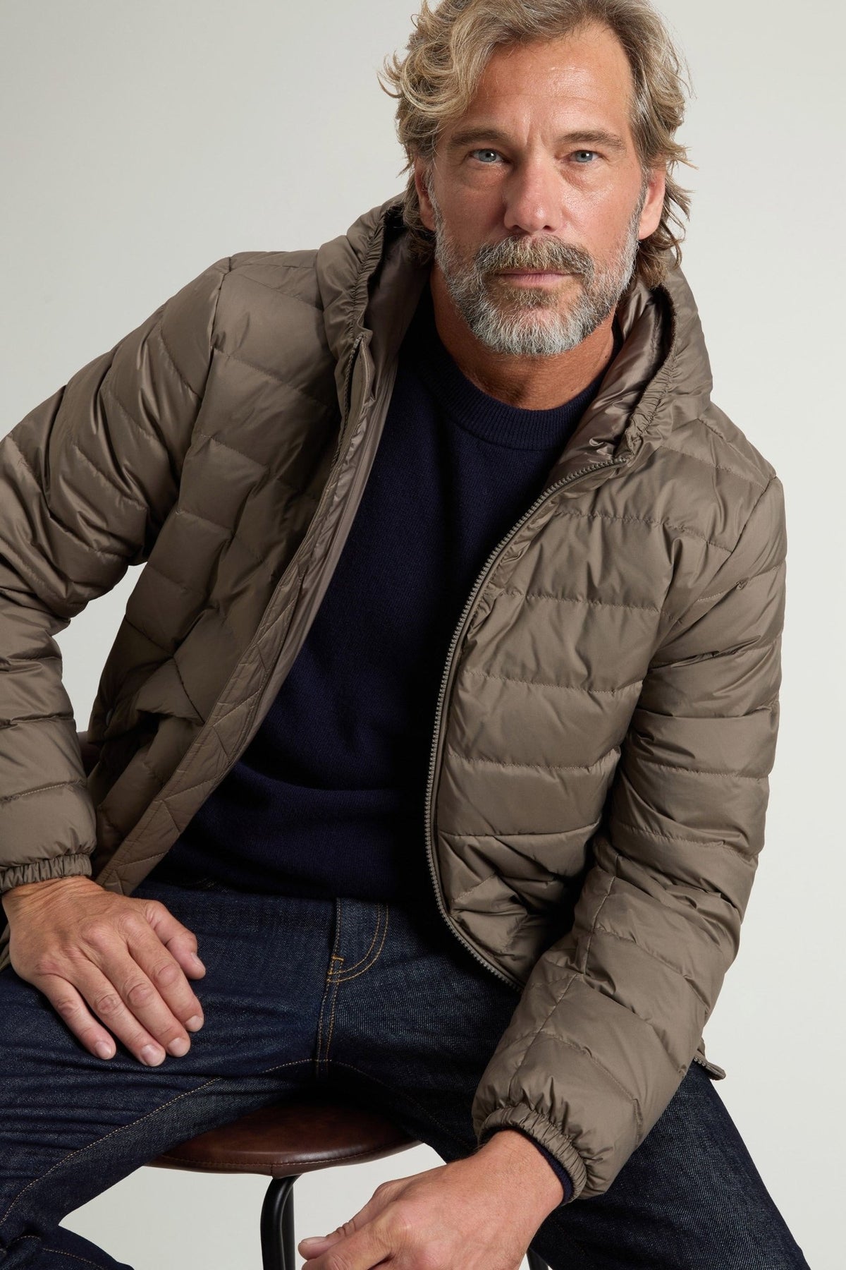 Microfiber Hooded Jacket - woolrich-usOuterwear