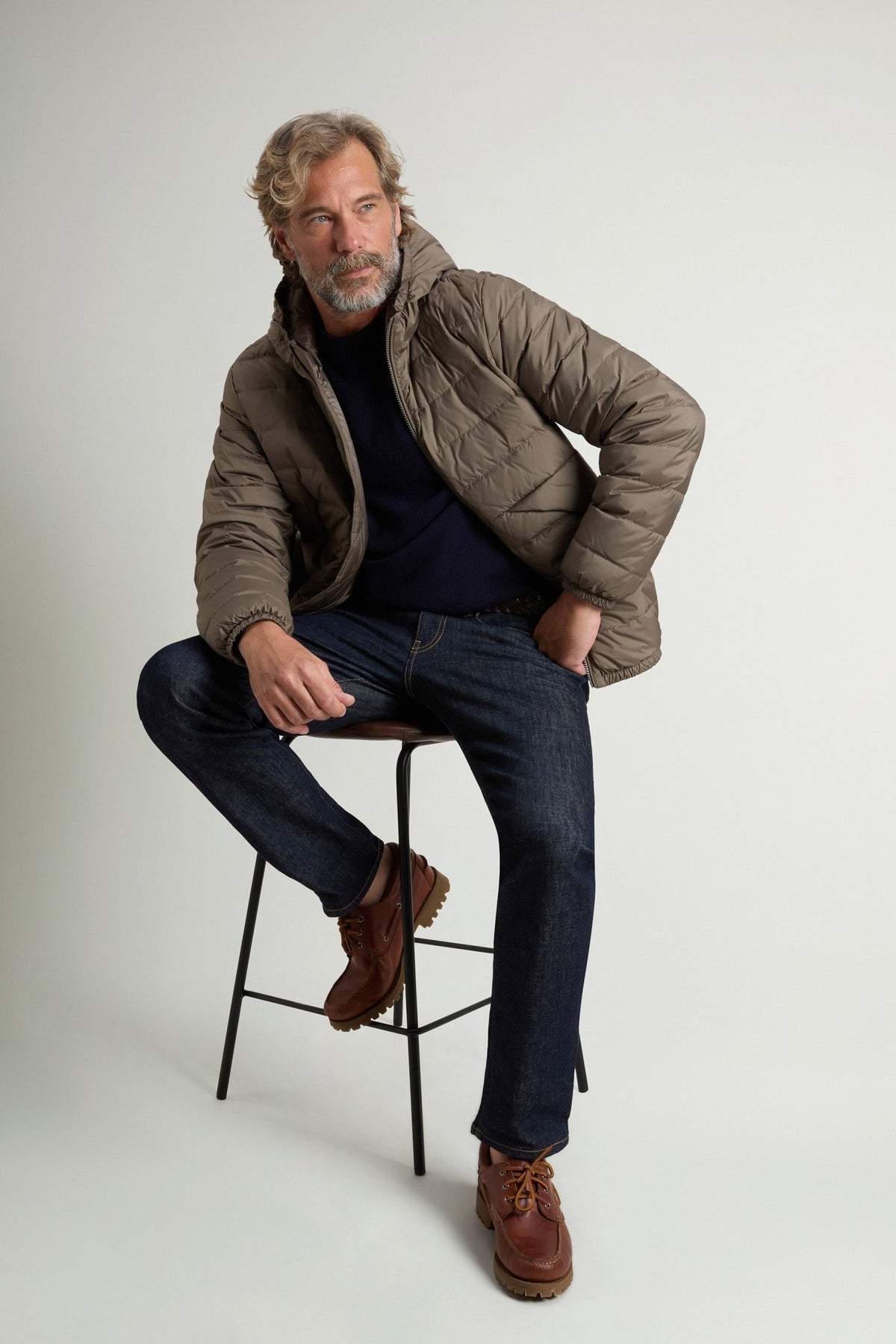 Microfiber Hooded Jacket - woolrich-usOuterwear