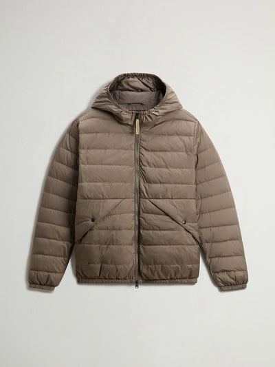 Microfiber Hooded Jacket - woolrich-usOuterwear