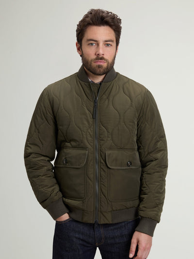 Onion Quilted Bomber - woolrich-usOuterwear