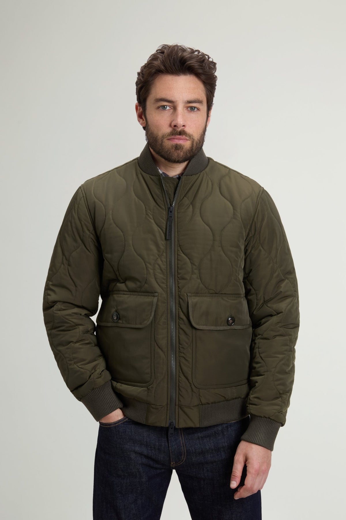 Onion Quilted Bomber - woolrich-usOuterwear