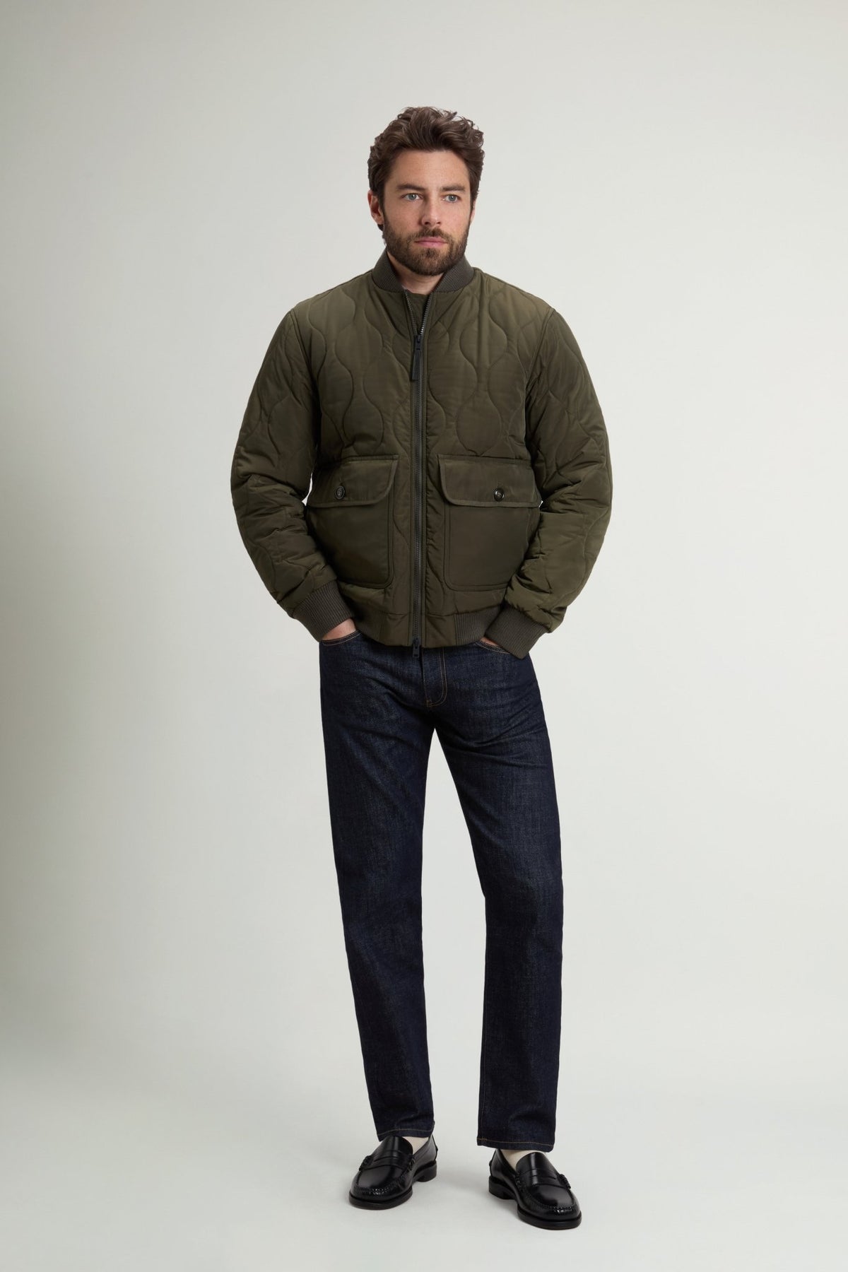 Onion Quilted Bomber - woolrich-usOuterwear