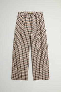 Pants in Wool-Blend Flannel - woolrich-usClothing