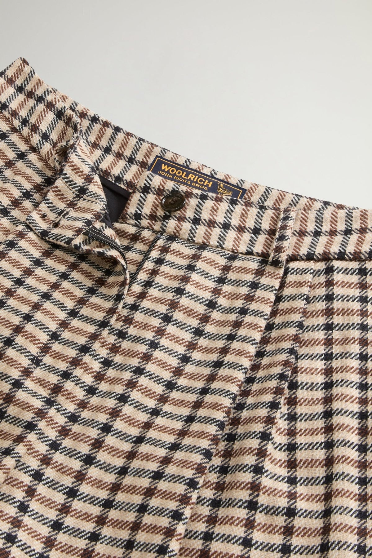 Pants in Wool-Blend Flannel - woolrich-usClothing