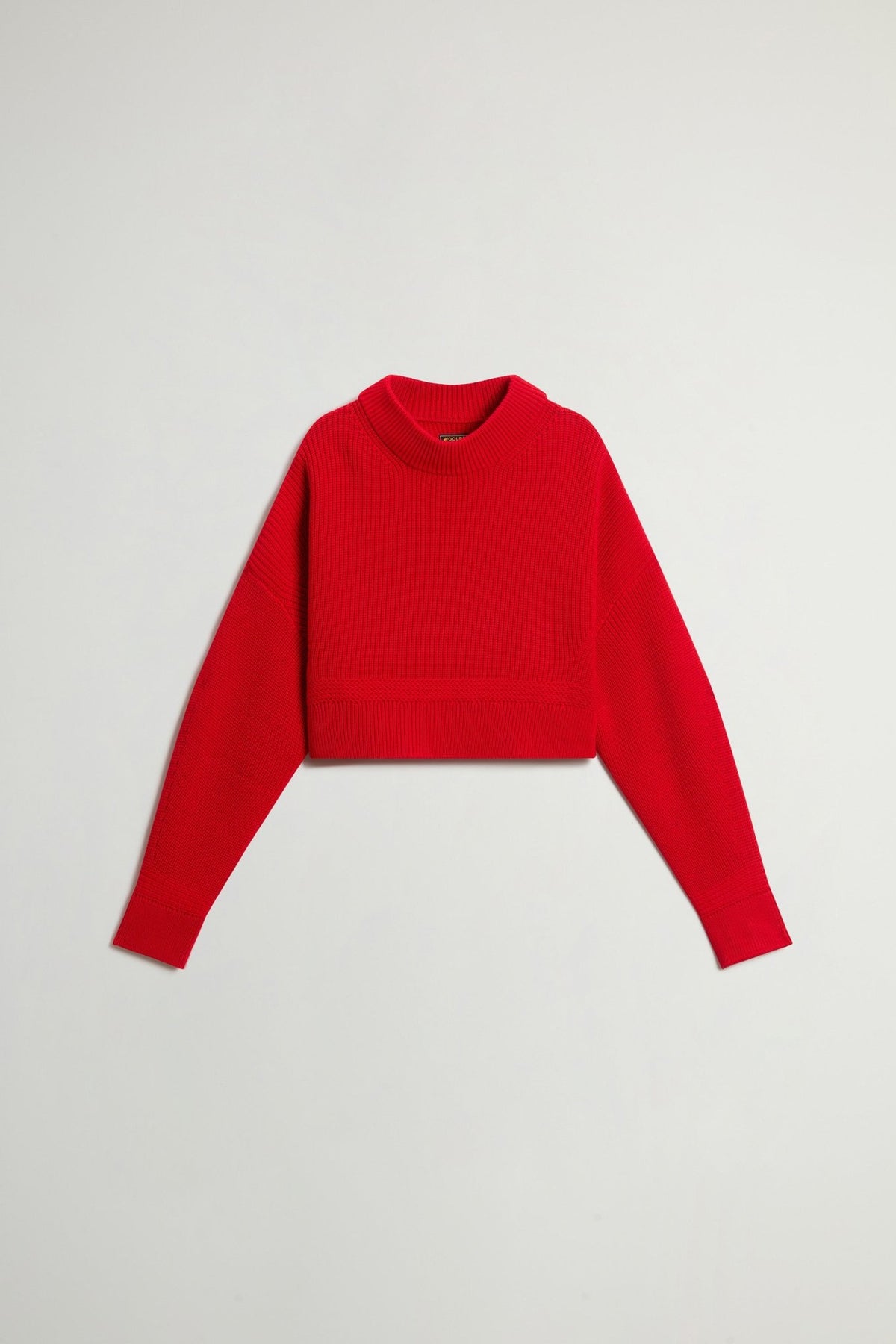 Ribbed Crewneck Sweater in Pure Merino Virgin Wool - woolrich-usClothing